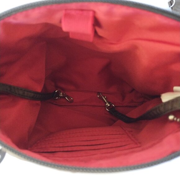 Baggallini Leopard Print Crossbody With Removable Coin Purse NWT - Picture 6 of 13